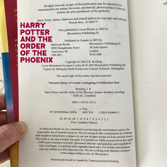 Harry Potter, Vintage, Hardcover, Book Set, 5 Books, Nice Condition - Picture 12 of 12